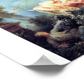 fragonard van de antiek tekening poster (Hoek)