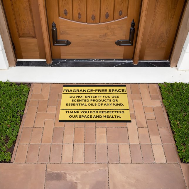 FRAGRANCE-FREE SPACE Door Mat (Buiten)