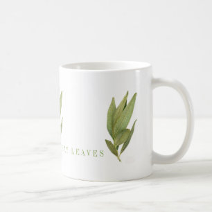 FRAÎCHE BAY FEUILLE Mug blanc