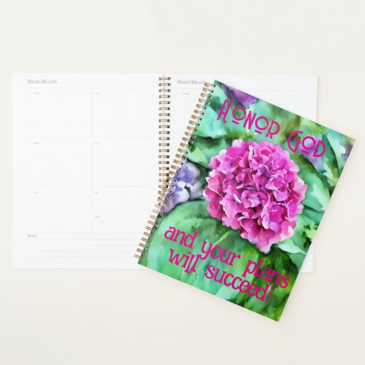 Fraîche comme un agenda Hydrangea (Devant avec enveloppe)