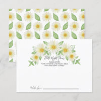 Fraîche Daisy Date Idée Nuit Carte