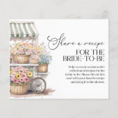 Fraîche De La Carte De Recette Fête des mariées Du (Dos)