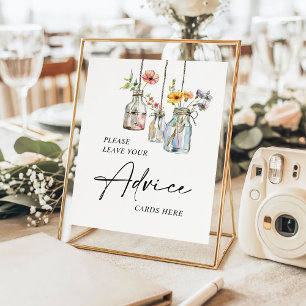 Fraîche Du Marché Floral Jar Conseils Poster