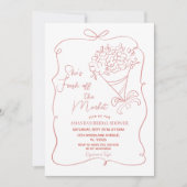 Fraîche hors du marché Invitation à la douche nupt (Devant)