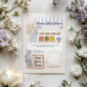 Fraîche hors du marché Panier Invitation à la douc