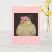 Fraîche la carte peep (Fleur jaune)