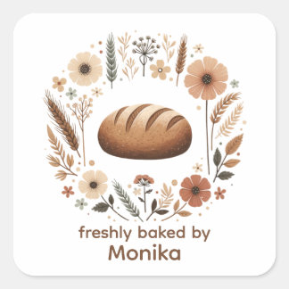 Fraîchement Cuisiné par Étiquette de Boulangerie P