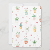 Fraîchement Hors Du Marché Invitation À Douche Nup (Dos)