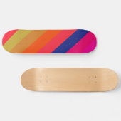 Fraîches Retro Colorées - Skateboard (Horz)