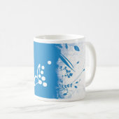 fraîcheur bleue dans une tasse ! (Devant droit)