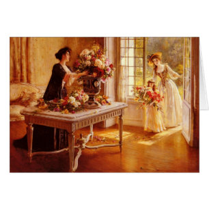 Frais du jardin, floral vintage, victorien