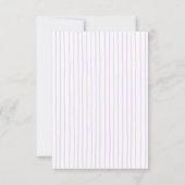 Frais du marché Carte d'invitation de douche de ma (Dos)