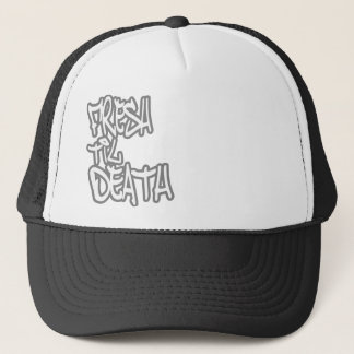 Frais jusqu'au casquette de HIP HOP de la mort