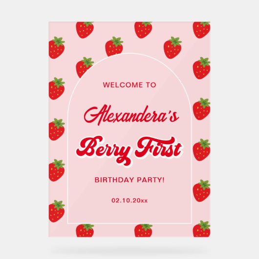 Fraise 1er anniversaire Accueil (Recto)