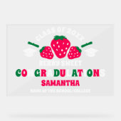 Fraise 2025 Félicitations Diplômé (Recto)