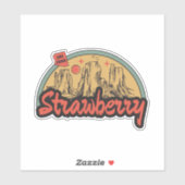 Fraise, Arizona Autocollant (Feuille)