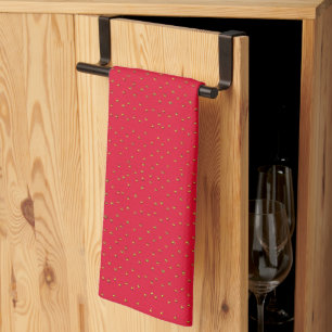 fraise arrière - plan Serviette de cuisine
