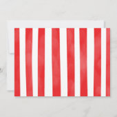 Fraise Birthday Photo Invitation (Dos)