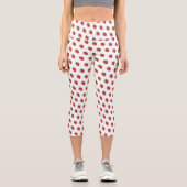 Fraise | Capri Leggings | Blanc (Recto)