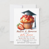 Fraise Delight Graduation Brunch Invitation (Devant)
