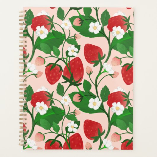 Fraise d'été en rose (Devant)