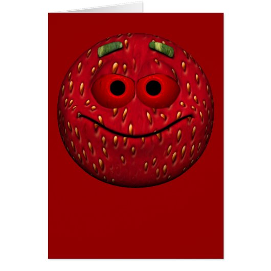 Fraise drôle (Devant)