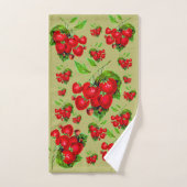 Fraise juteuse (Serviette à main)