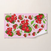 Fraise juteuse (Serviette à main)