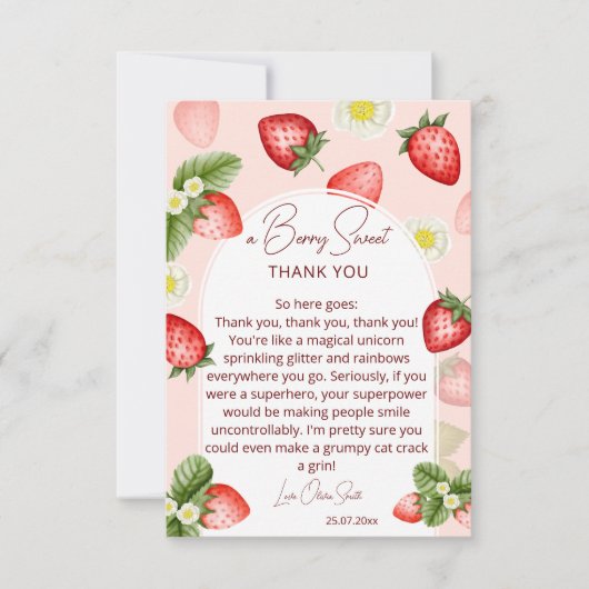 Fraise merci (Devant)