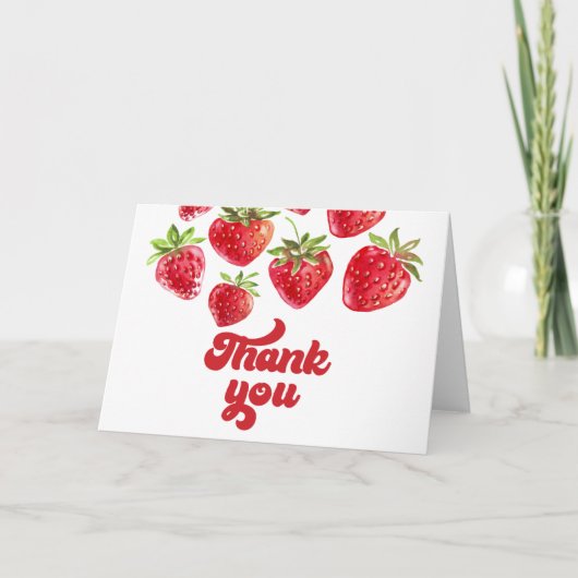 Fraise Merci beaucoup de baies (Devant)
