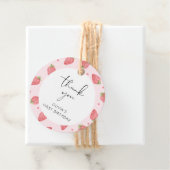 Fraise Merci Berry Favoriser les étiquettes cadeau (En situation)