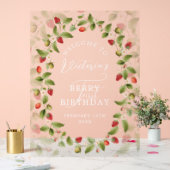FRAISE SAUVAGE DOUCE BÉBÉ ANNIVERSAIRE (Mariage)