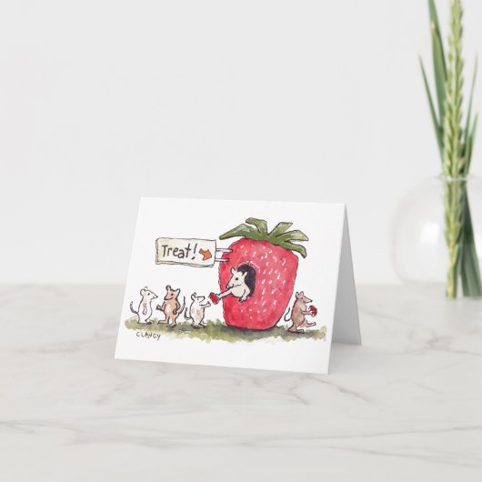Fraise Traitements Forever carte blanche (Devant)