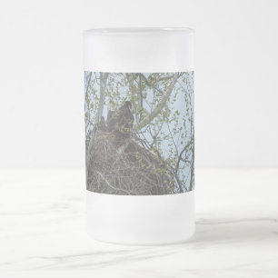 Fraiser avec maman Frosted Glass Beer Mug