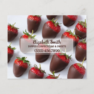Fraises couvertes de chocolat Papeterie d'entrepri