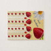 Fraises Daisy Jigsaw Puzzle Daisy (Horizontal)