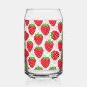 Fraises d'aquarelle Motif sans joint (Recto)