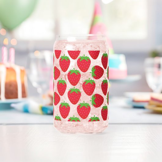 Fraises d'aquarelle Motif sans joint (Insitu (Anniversaire))