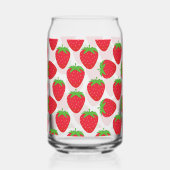 Fraises d'aquarelle Motif sans joint (Verso)