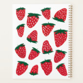 Fraises d'été bio - rouge et vert (Dos)