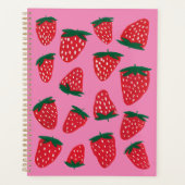 Fraises d'été bio rouge ou rose arrière - plan (Devant)