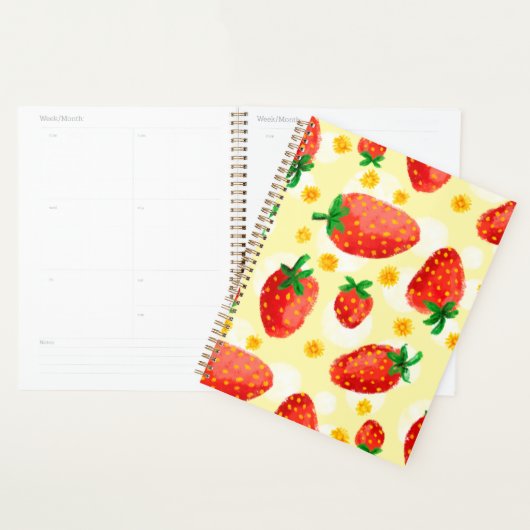 Fraises et baies éclairées (Devant avec enveloppe)