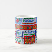 Fraises et coeurs tasse de café (Centre)