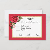 Fraises et Roses Rouges Rsvp (Devant)