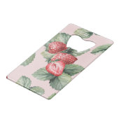 Fraises mûres d'été : Aquarelle rose (Dos Angle)