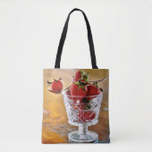 Fraises pour Sac fourre-tout de dessert (Devant)