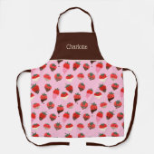 Fraises recouvertes de chocolat tablier d'amour (Recto)