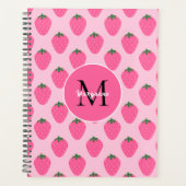 Fraises roses, mignonnes customisées (Devant)