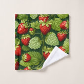 Fraises sauvages (Gant de toilette)