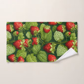 Fraises sauvages (Serviette à main)